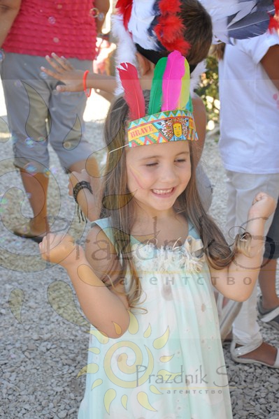 Алоха-пати - детский праздник в Сочи с веселыми индейцами